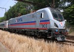 SPAX 903 on a training train
